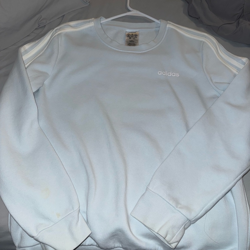 Adidas women’s Light Blue Sweater
